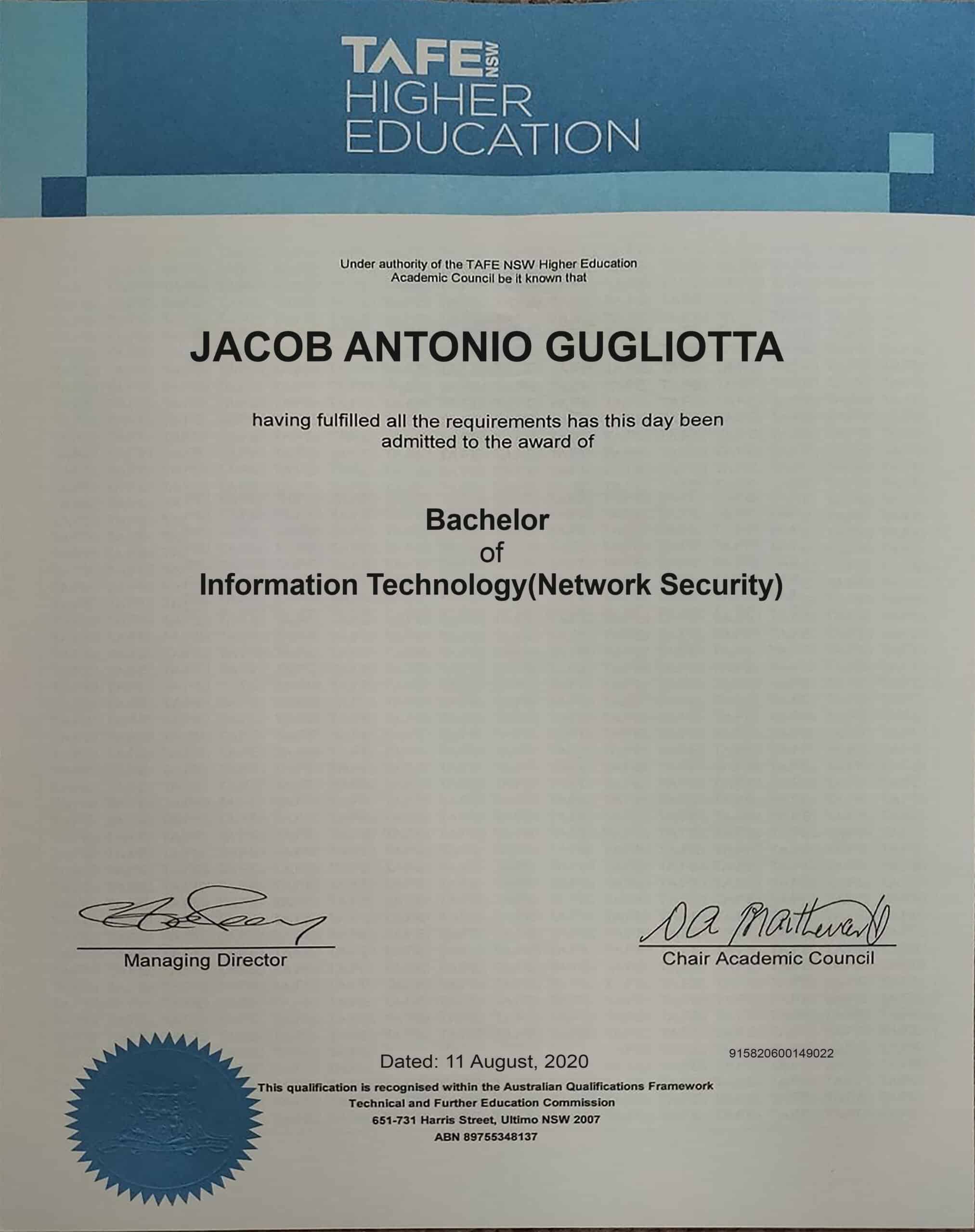 Fake Certificate from TAFE NSW certificate University Template (version1) Fake Certificate from TAFE NSW certificate University Template (version1)