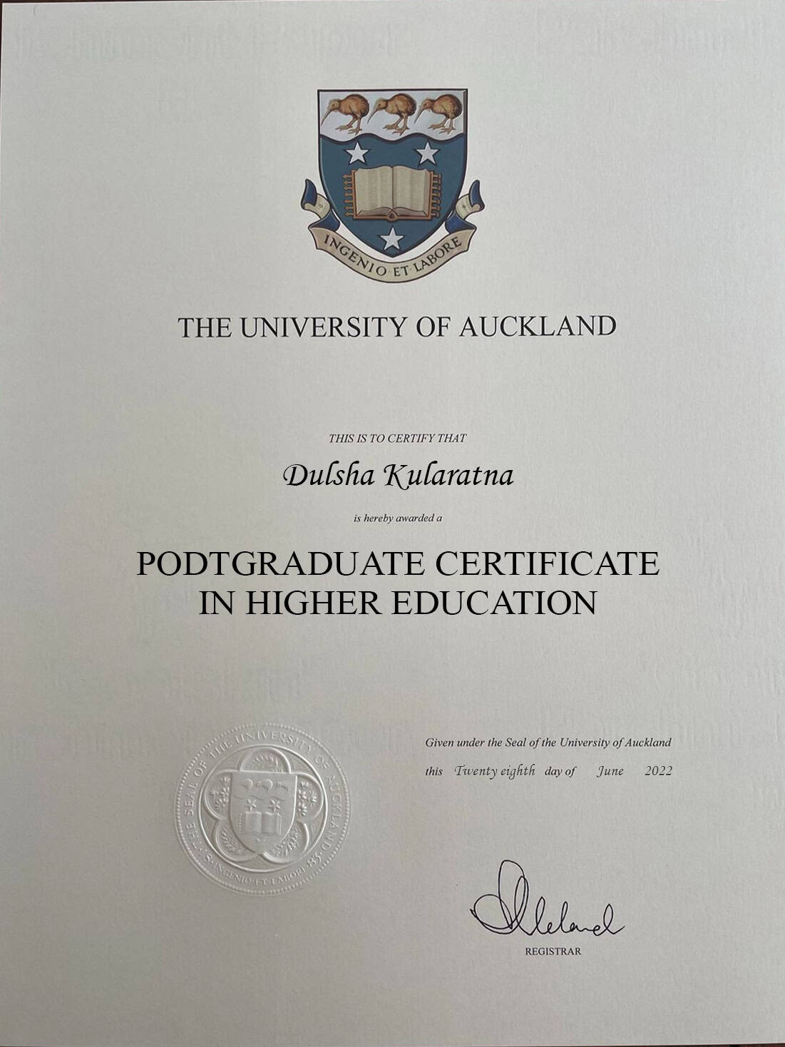 Fake Certificate from University Of Auckland Template Fake Certificate from University Of Auckland Template
