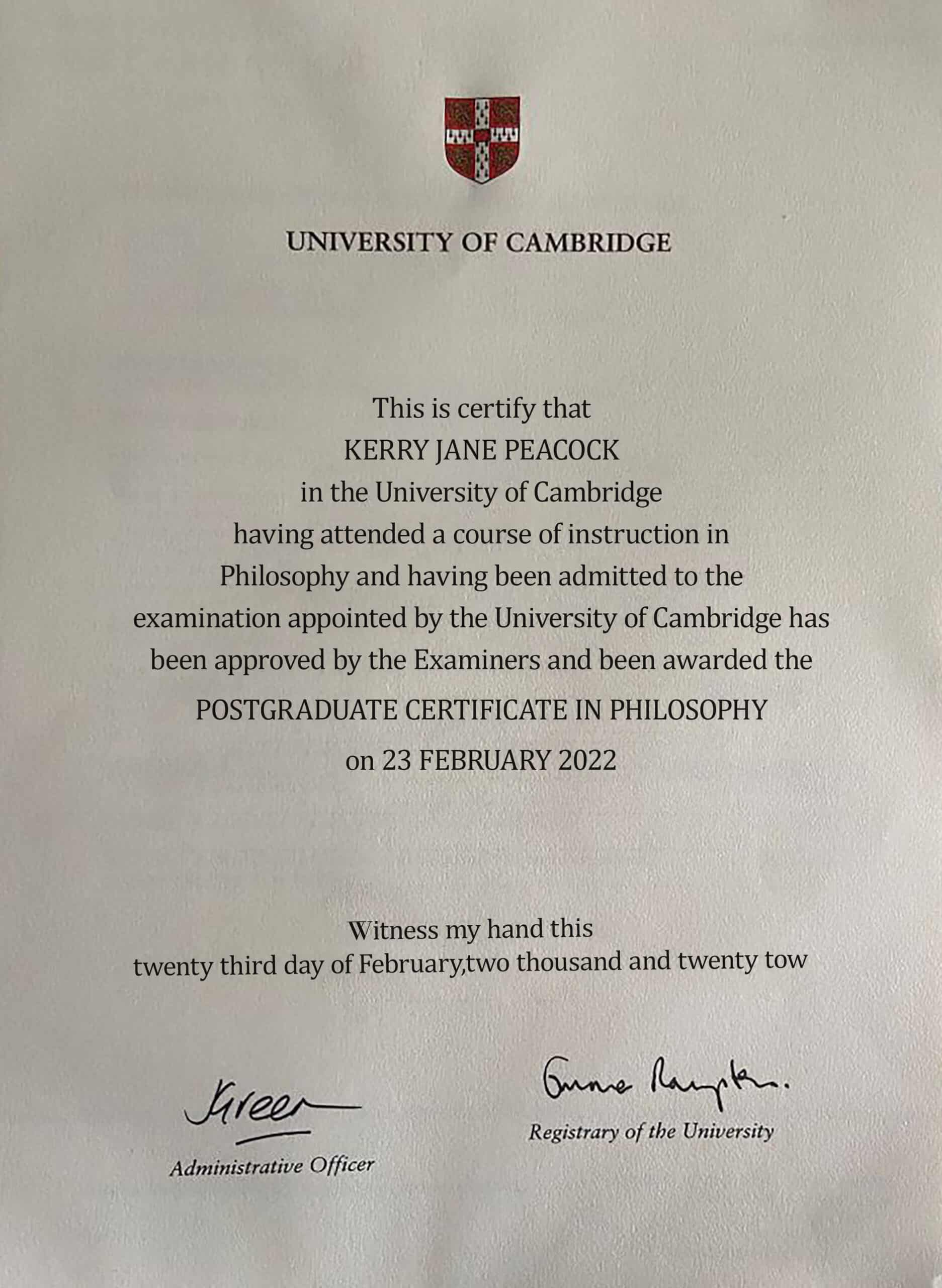 Fake Certificate from University Of Cambridge Template Fake Certificate from University Of Cambridge Template