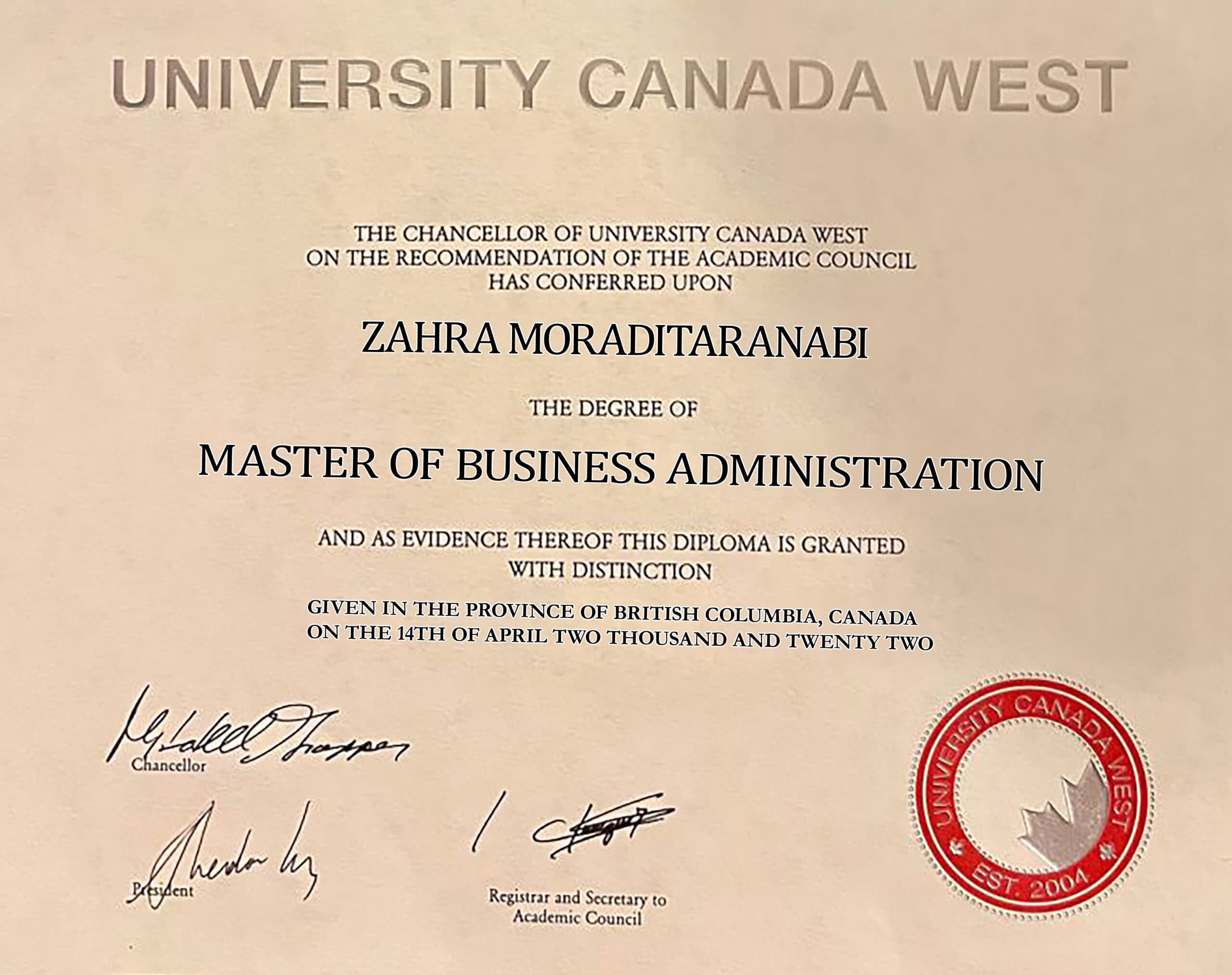 Fake Certificate from Western Canada University Template Fake Certificate from Western Canada University Template