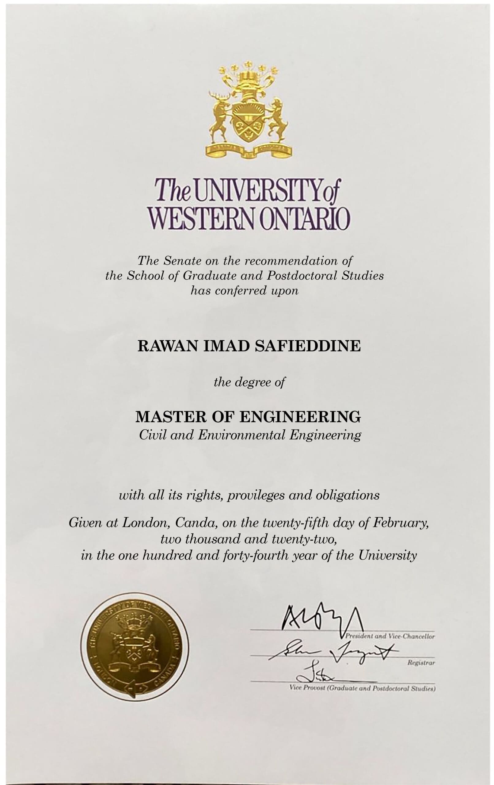 Fake Certificate from Western University Template Fake Certificate from Western University Template