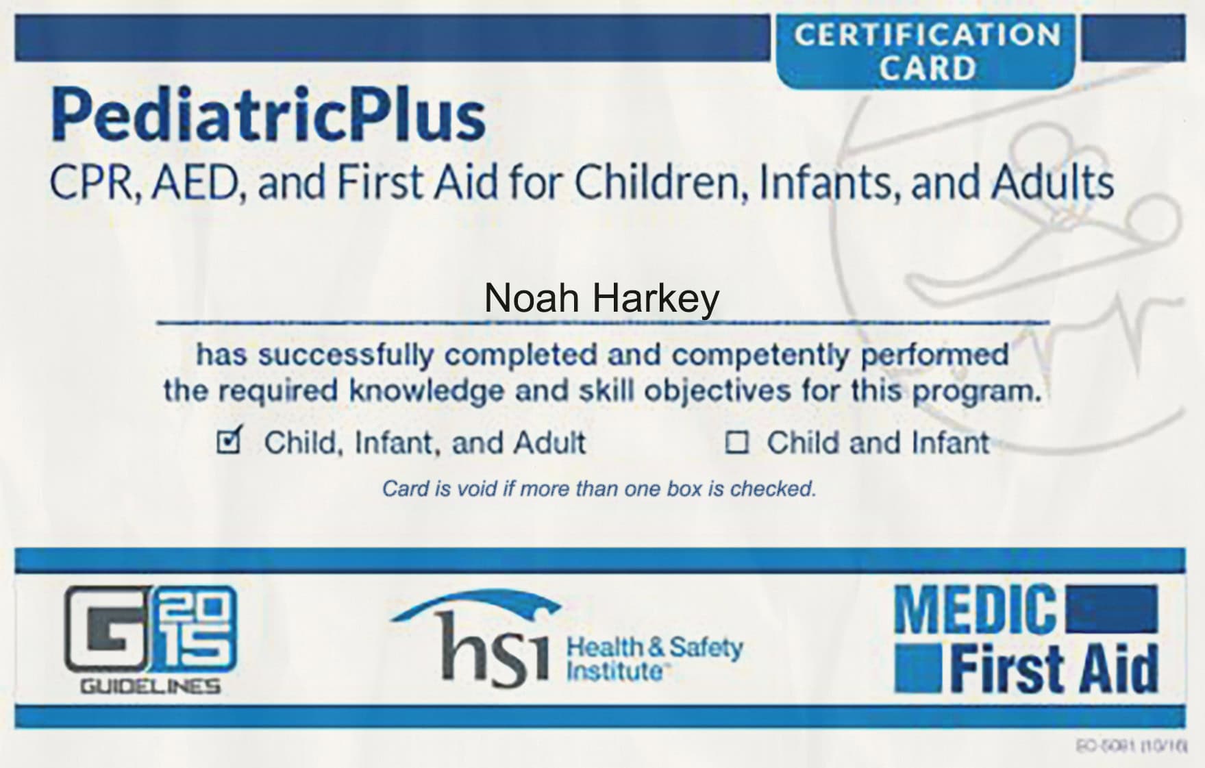 Fake Printable pediatricplus CPRAED Card Fake Printable pediatricplus CPRAED Card