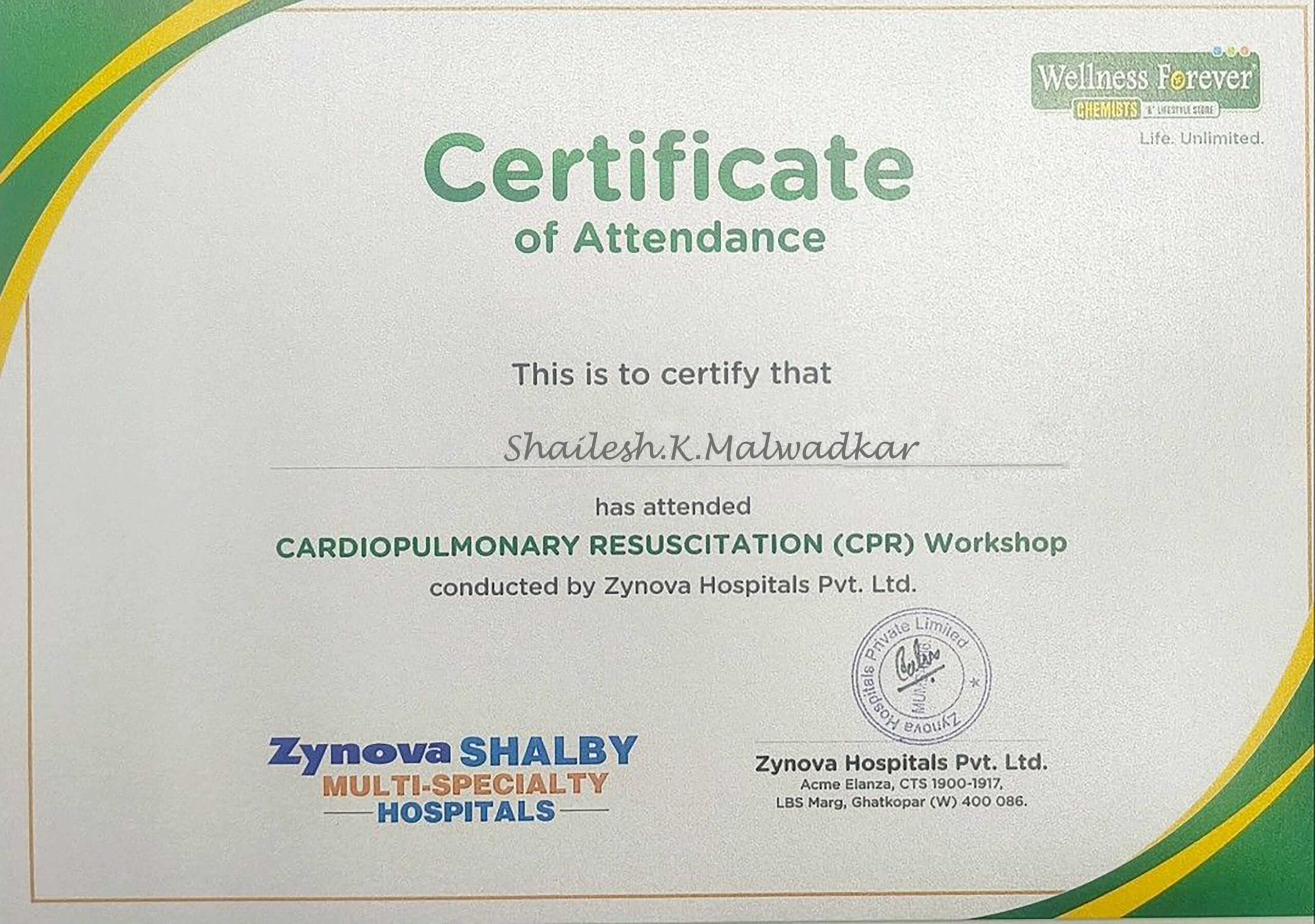 Fake Printable wellness forever institute CPRAED Certification Fake Printable wellness forever institute CPRAED Certification