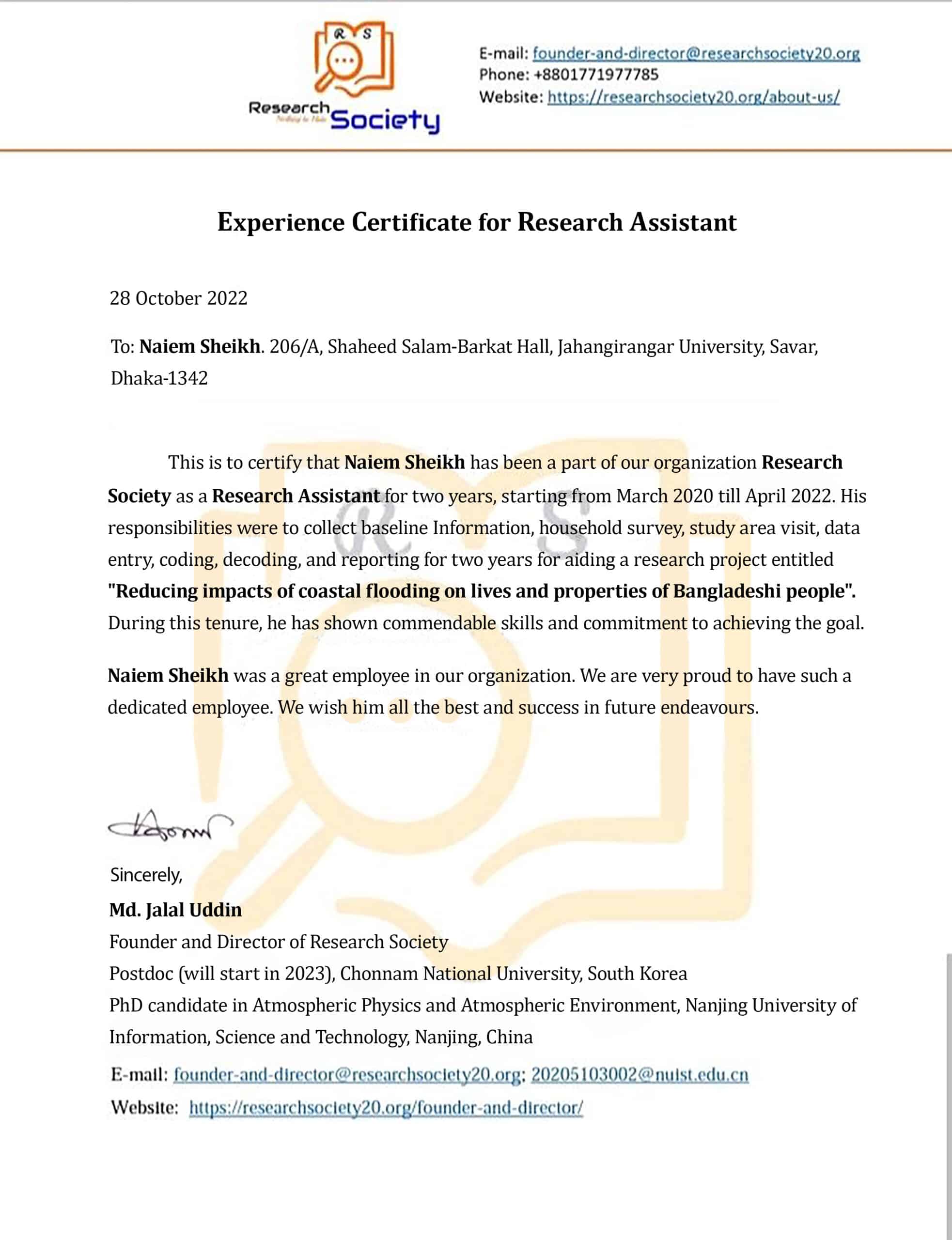 Purchase Realistic Fake Research Society Experience Certificate Templates Easily Editable Purchase Realistic Fake Research Society Experience Certificate Templates Easily Editable