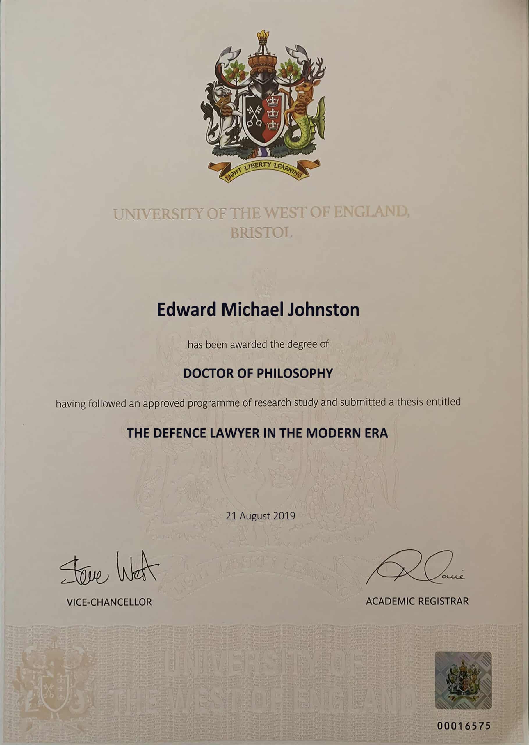 Authentic-Looking Fake certificate from Queen Mary University Authentic-Looking Fake certificate from Queen Mary University