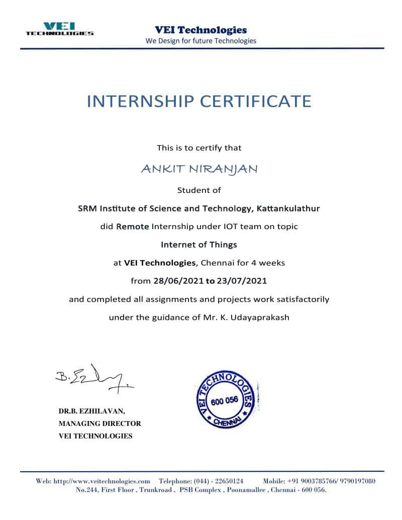 Stand Out with a Customizable VEI Technologies Internship Certificate PSD Template Stand Out with a Customizable VEI Technologies Internship Certificate PSD Template