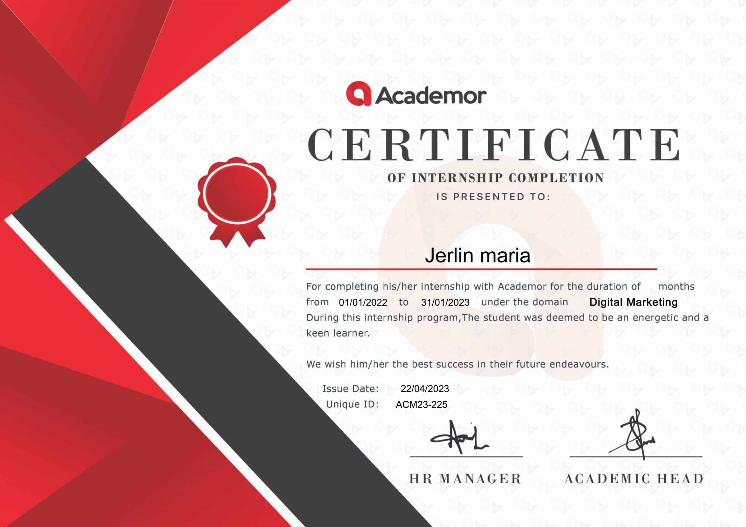 Stand Out with a Customizable academor Internship Certificate PSD Template Stand Out with a Customizable academor Internship Certificate PSD Template
