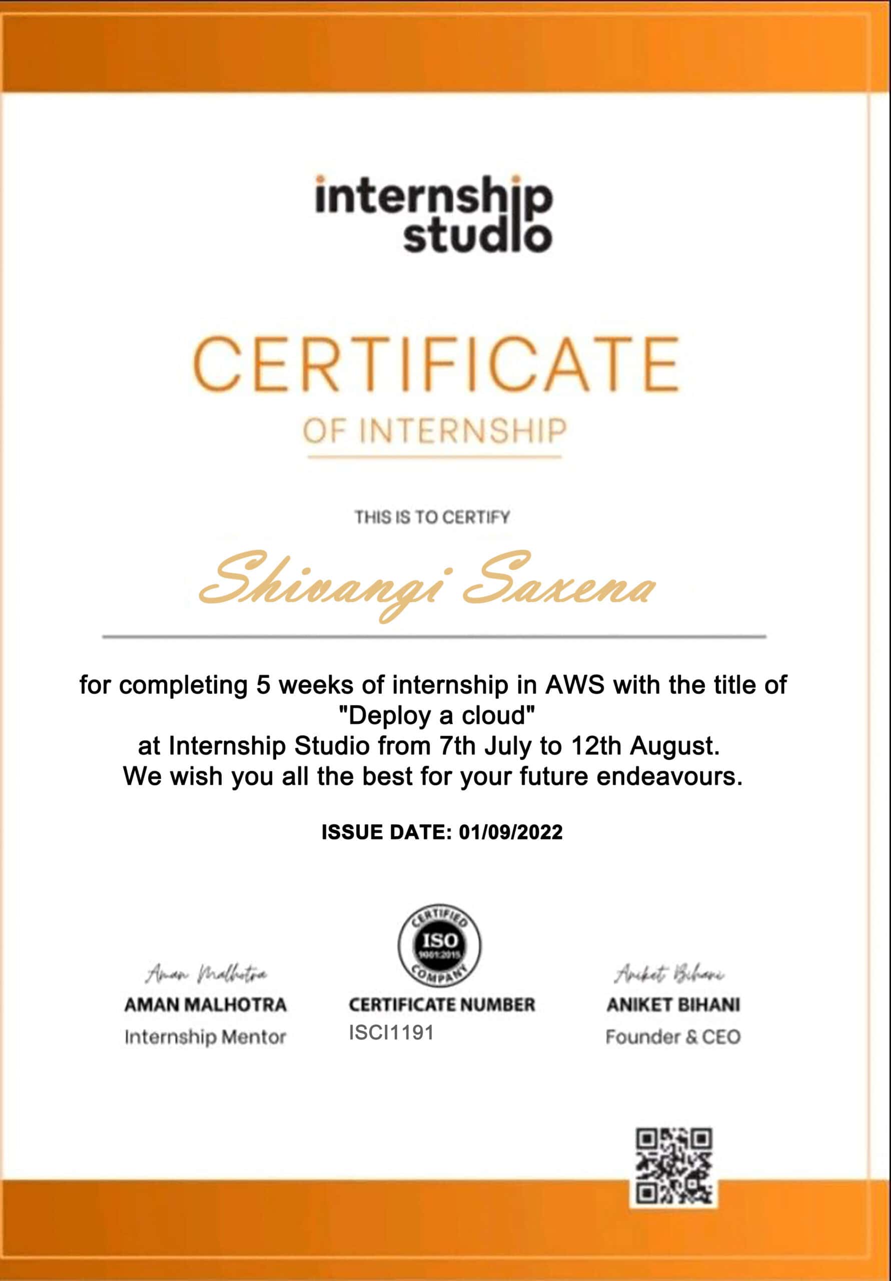 Stand Out with a Customizable internship studio Internship Certificate PSD Template Stand Out with a Customizable internship studio Internship Certificate PSD Template