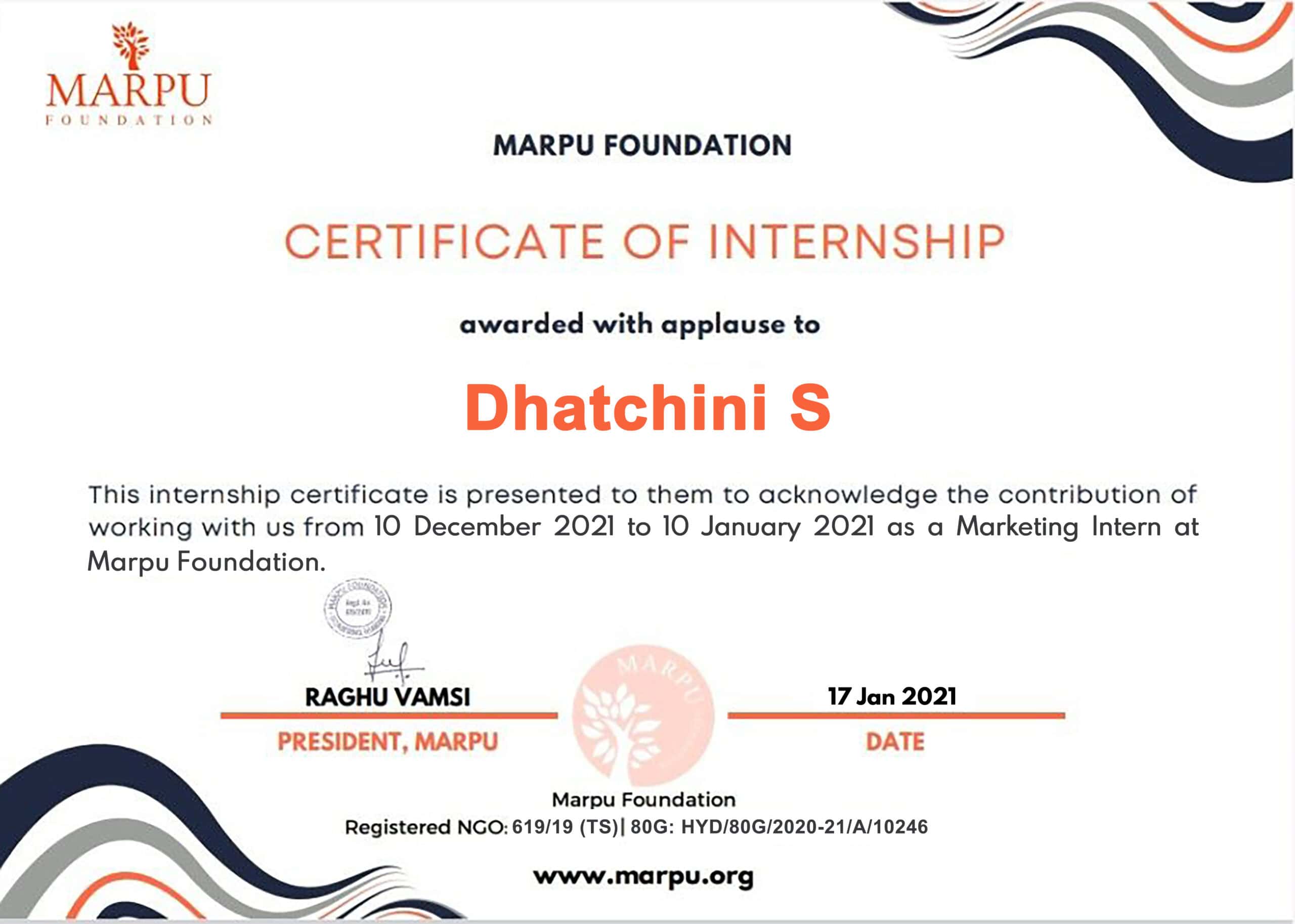 Stand Out with a Customizable marpu foundation Internship Certificate PSD Template Stand Out with a Customizable marpu foundation Internship Certificate PSD Template