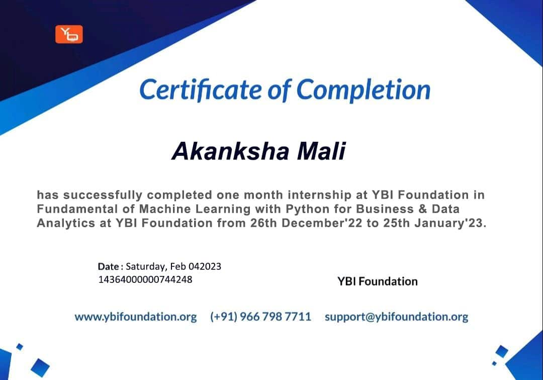 Stand Out with a Customizable ybi foundation Internship Certificate PSD Template Stand Out with a Customizable ybi foundation Internship Certificate PSD Template