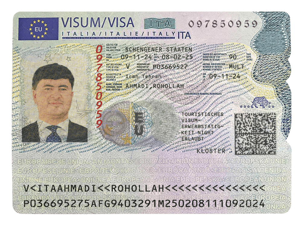 italy-visa-v2 Italy schengen visa PSD template version 2