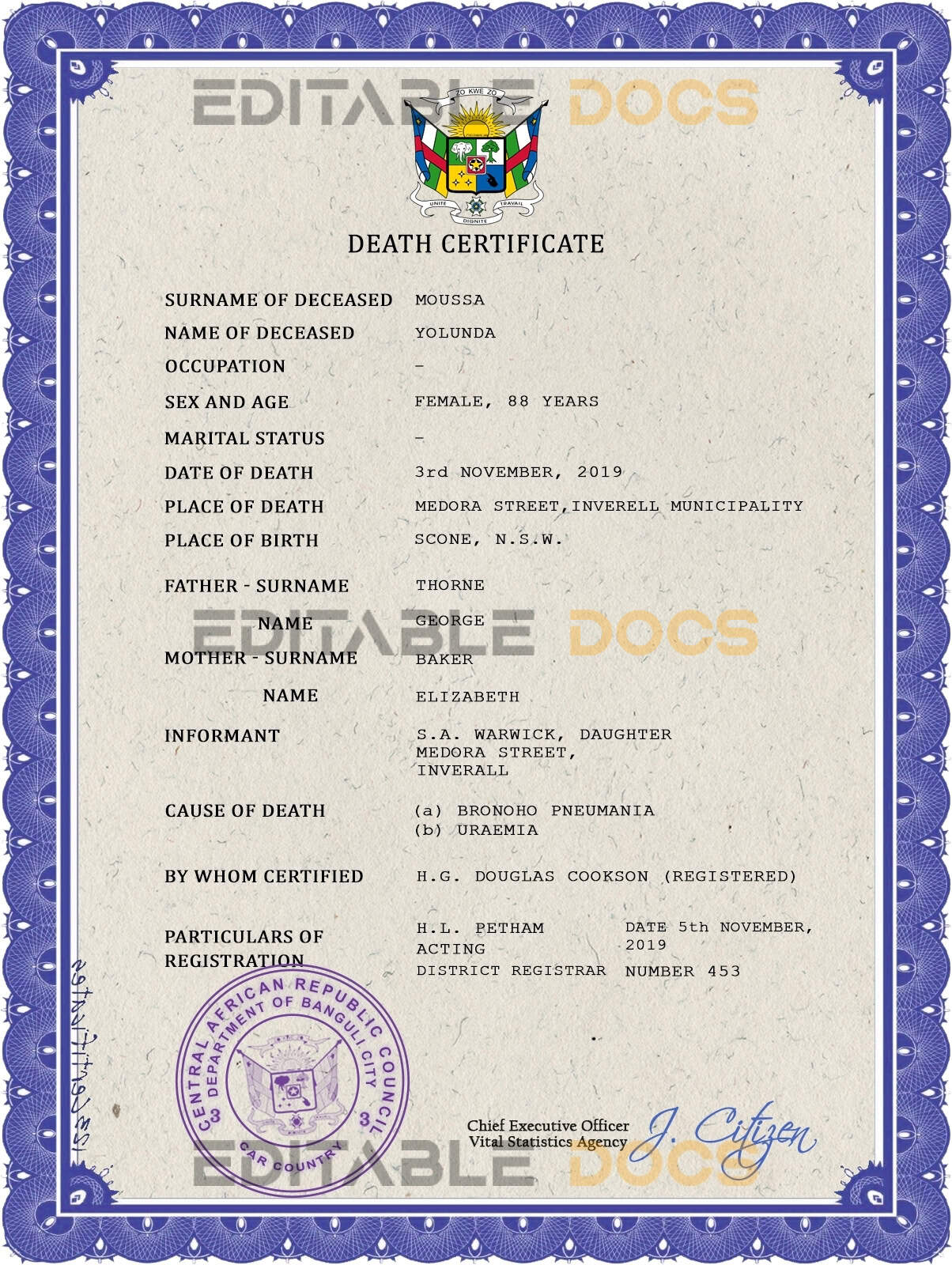 Central-African-Republic-death-certificate-PSD-template-completely-editable.jpg Central African Republic death certificate PSD template