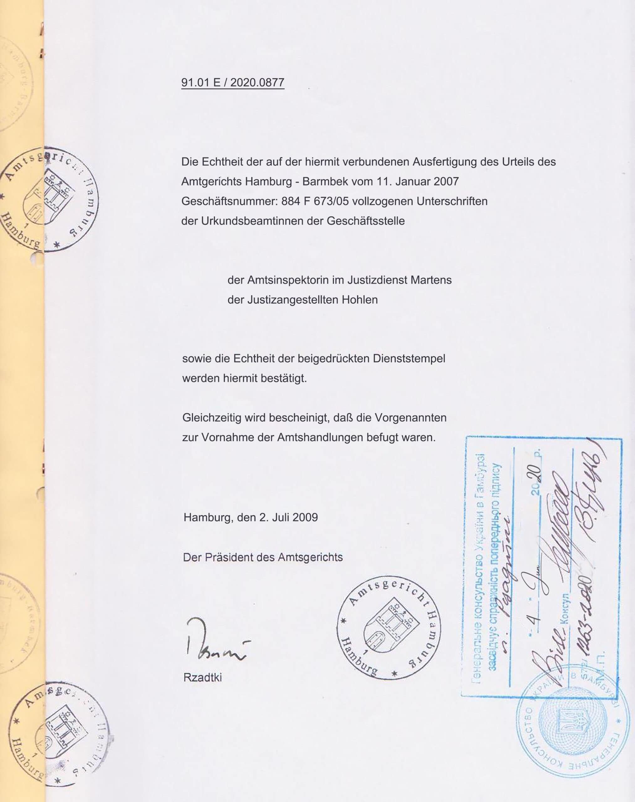 Easily Customize Germany Divorce Certificate with Realistic word Templates