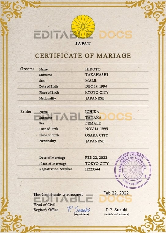 Japan-marriage-certificate-Word-and-PDF-template-fully-editable.jpg Japan marriage certificate Word and PDF template