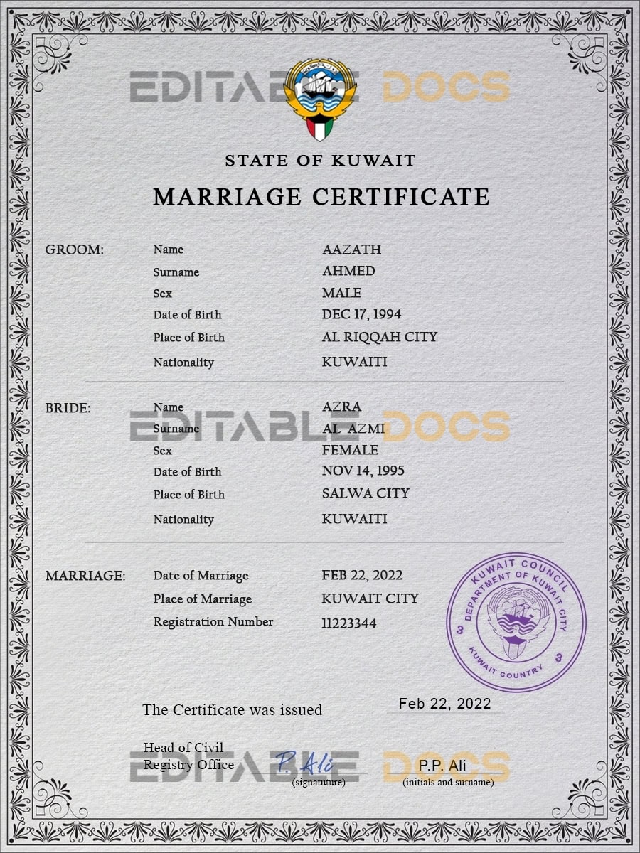 Kuwait-marriage-certificate-Word-and-PDF-template-completely-editable.jpg Kuwait marriage certificate Word and PDF template
