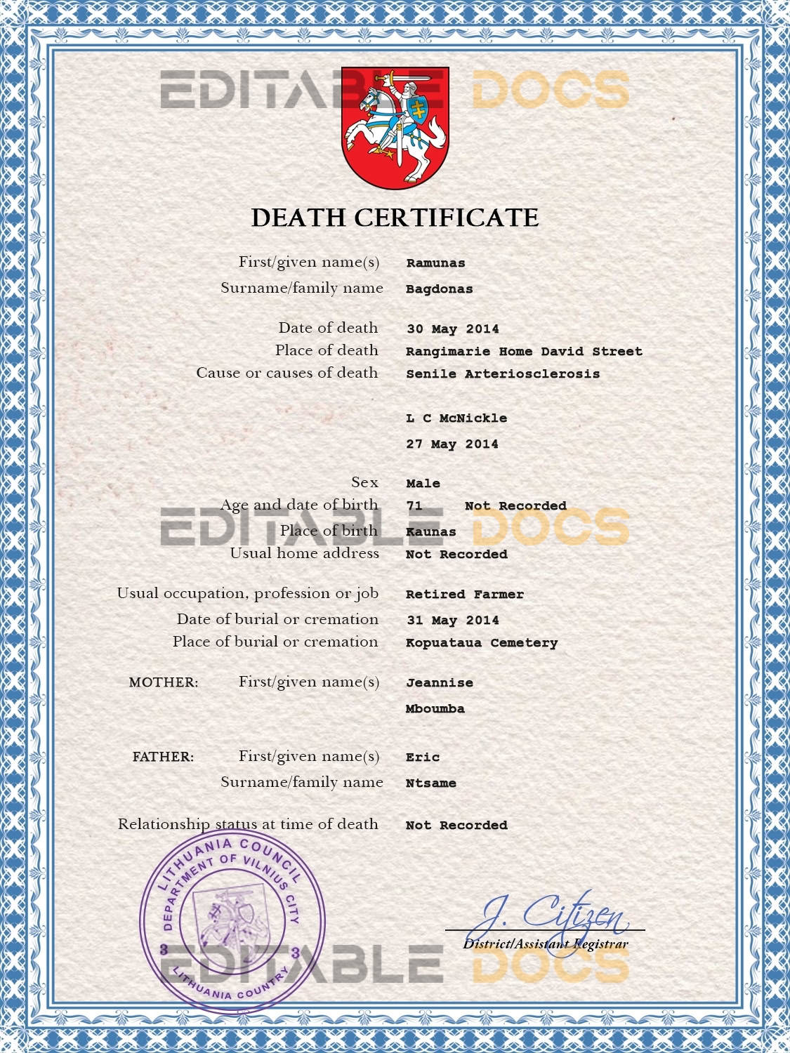 Lithuania-death-certificate-PSD-template-completely-editable.jpg Lithuania death certificate PSD template