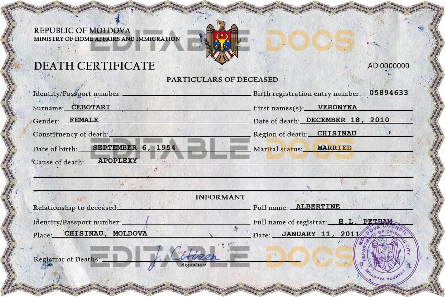Moldova-vital-record-death-certificate-PSD-template-completely-editable.jpg Moldova vital record death certificate PSD template