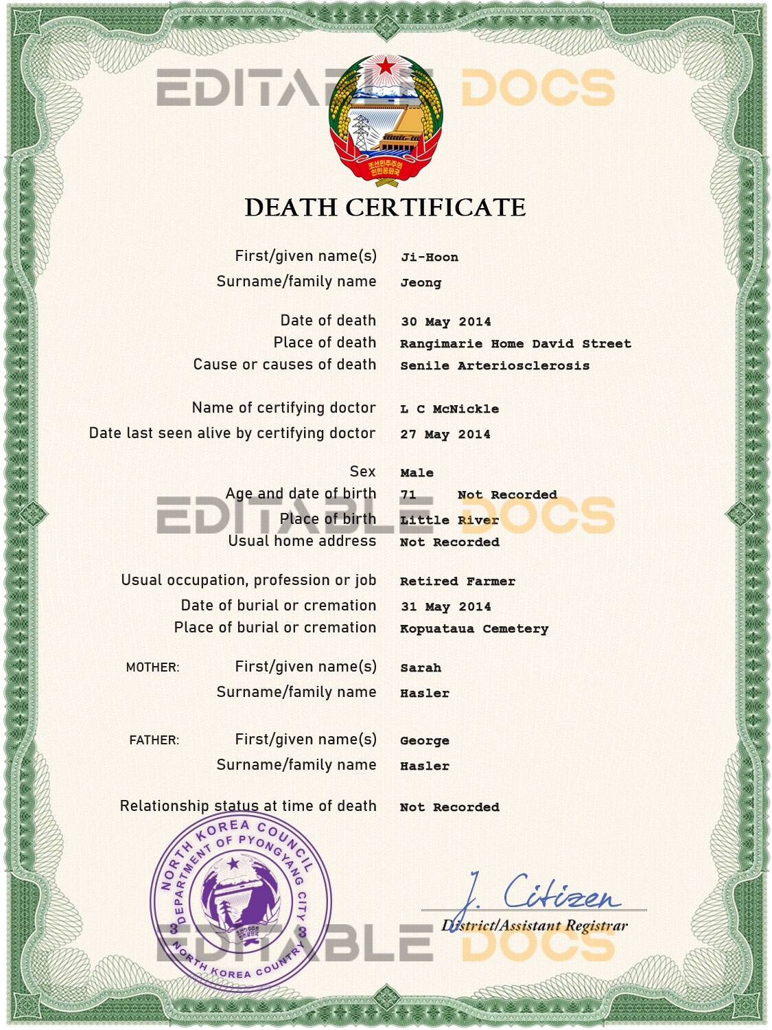 Oman-vital-record-death-certificate-PSD-template-fully-editable.jpg Oman vital record death certificate PSD template