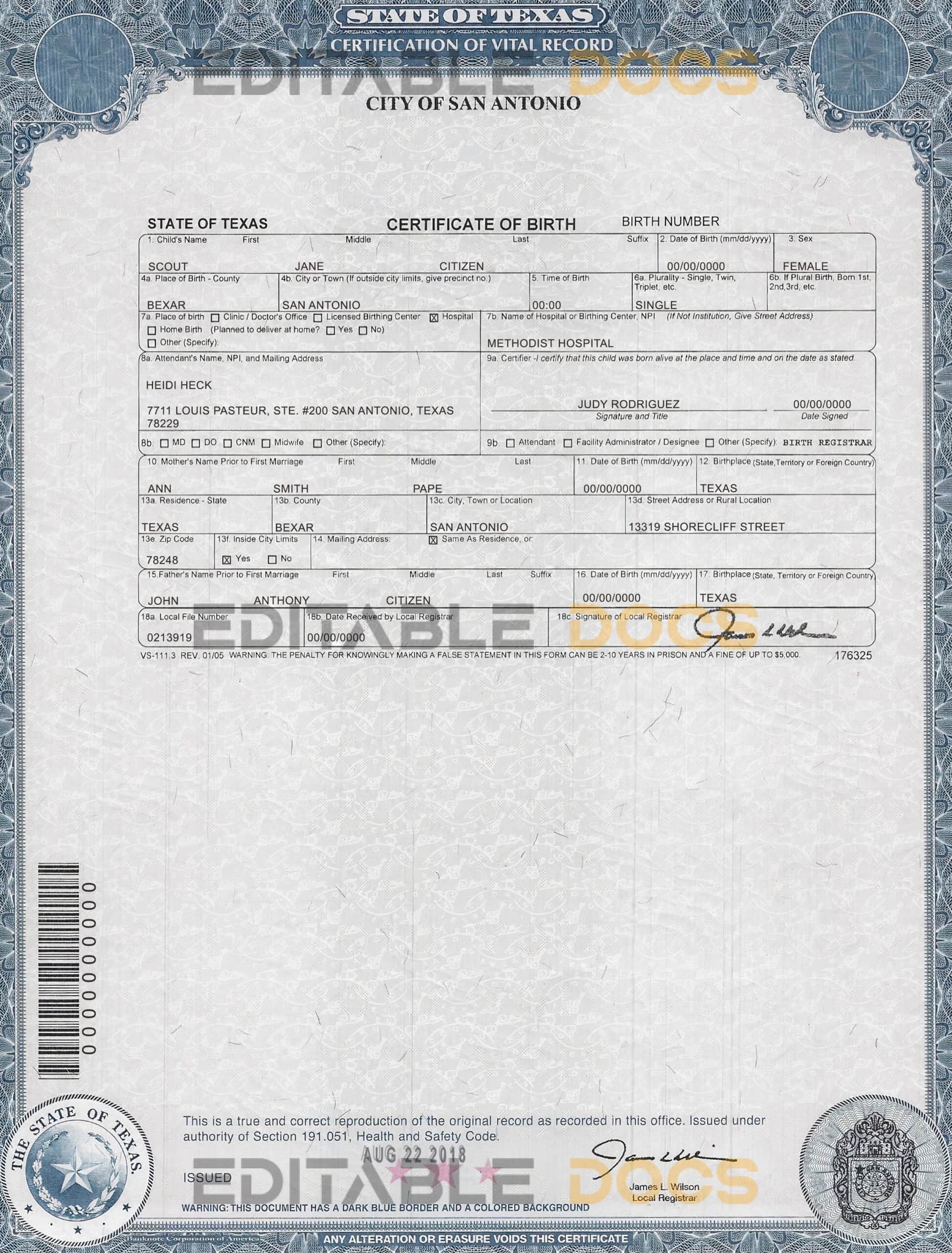 USA-Texas-state-birth-certificate-template-in-PSD-format-fully-editable-scaled-1.jpg USA Texas state birth certificate template in PSD format