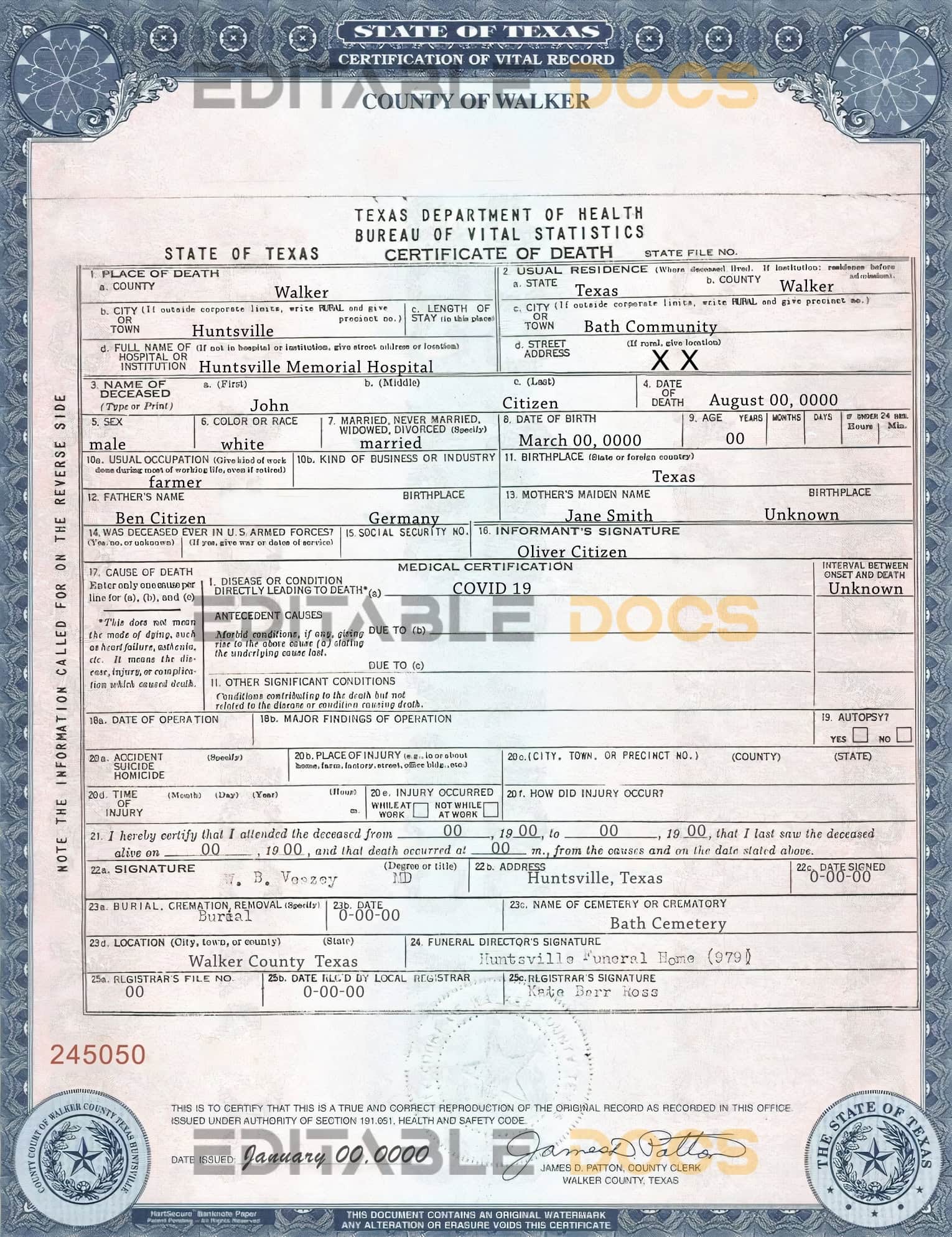 USA-Texas-state-death-certificate-template-in-PSD-format-fully-editable-version-2.jpg USA Texas state death certificate template in PSD format