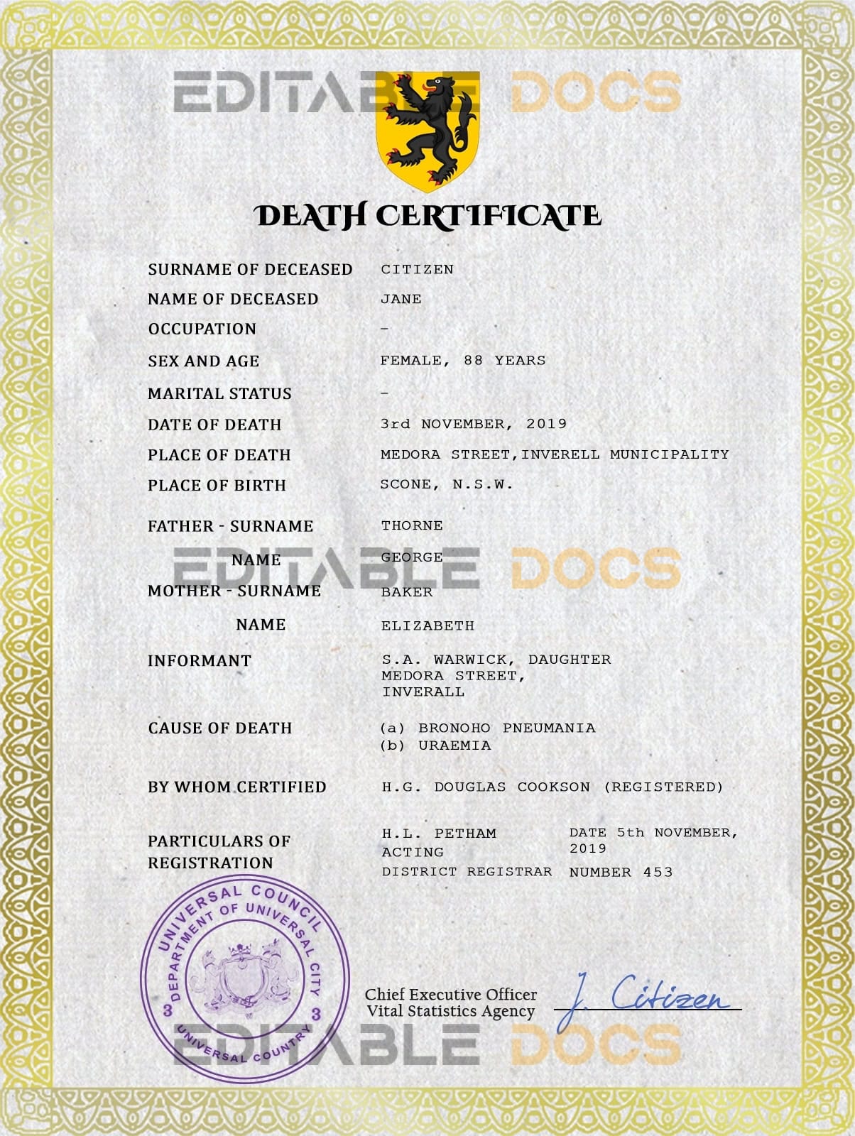 broadcast-death-universal-certificate-PSD-template-completely-editable.jpg # broadcast death universal certificate PSD template