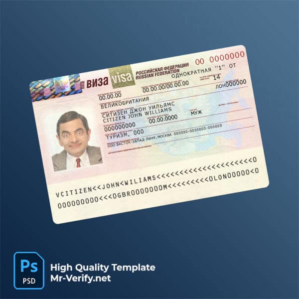Russian-Federation-visa-mrverify Russian Federation visa PSD template new