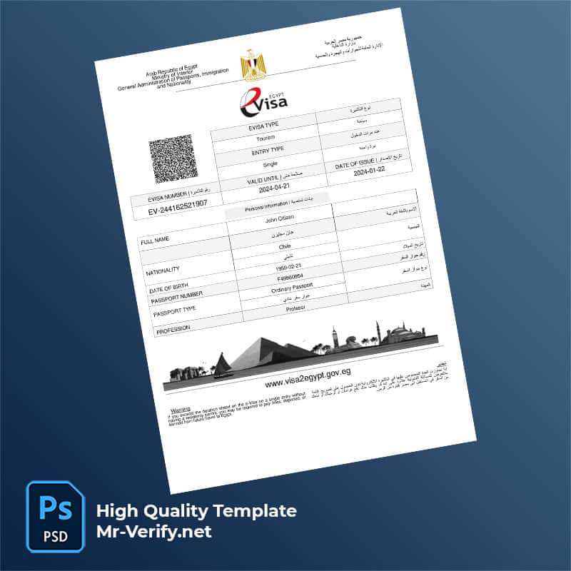 Egypt-evisa-word-and-pdf-template Egypt evisa word and pdf template