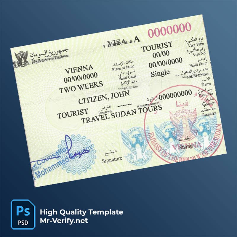 Sudan-travel-visa Sudan travel visa PSD template