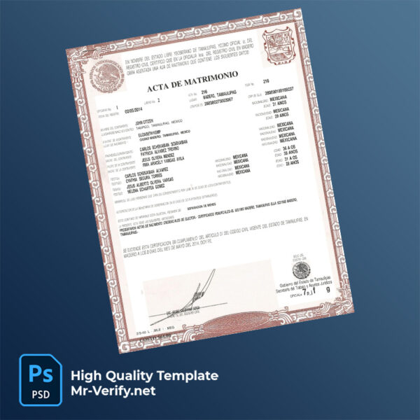 Mexico-marriage-certificate-word-and-pdf-template-m Mexico marriage certificate word and pdf template