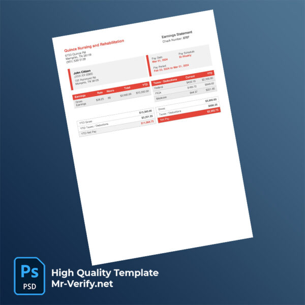 Quince-Nursing-and-Rehabilitation-earning-statement-word-and-pdf-template-m Quince Nursing and Rehabilitation earning statement word and pdf template