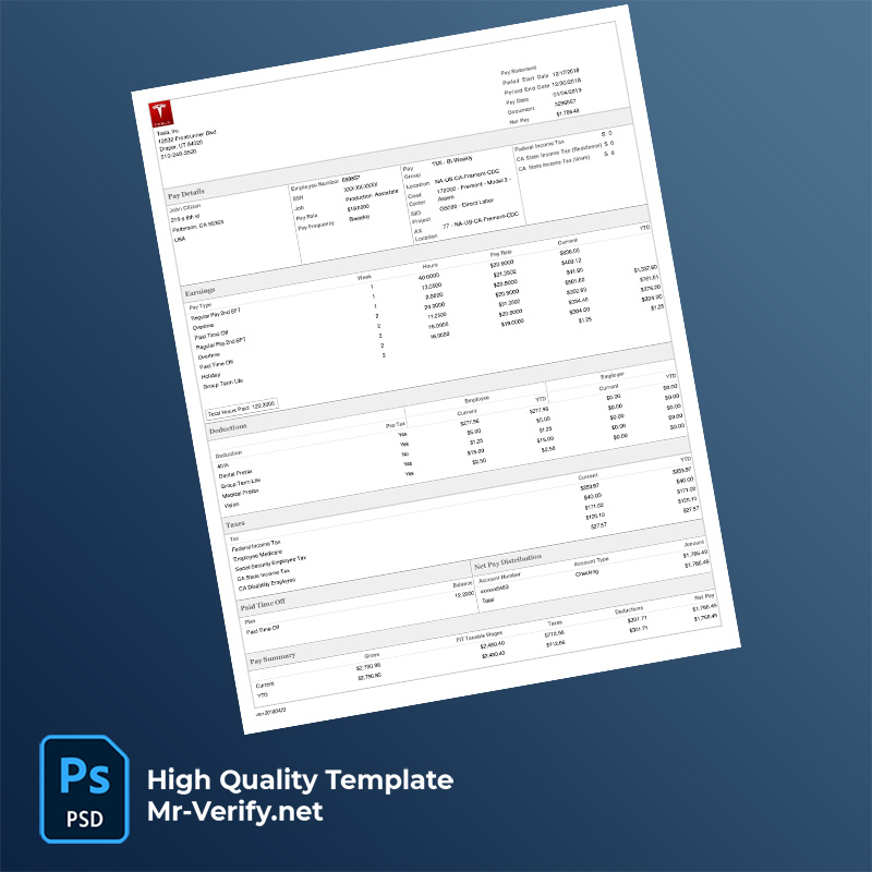 Tesla-Inc-earning-statement-word-and-pdf-template-m Tesla Inc earning statement word and pdf template