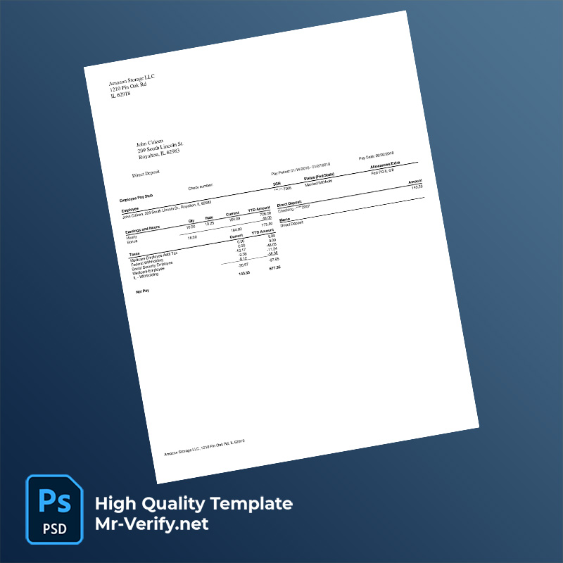 Amazon-Storage-LLC-pay-stub-word-and-pdf-template-m Amazon Storage LLC pay stub word and pdf template