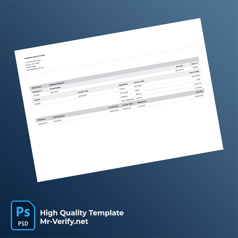 Parkview-Health-Systems-earning-statement-word-and-pdf-template-m Parkview Health Systems earning statement word and pdf template