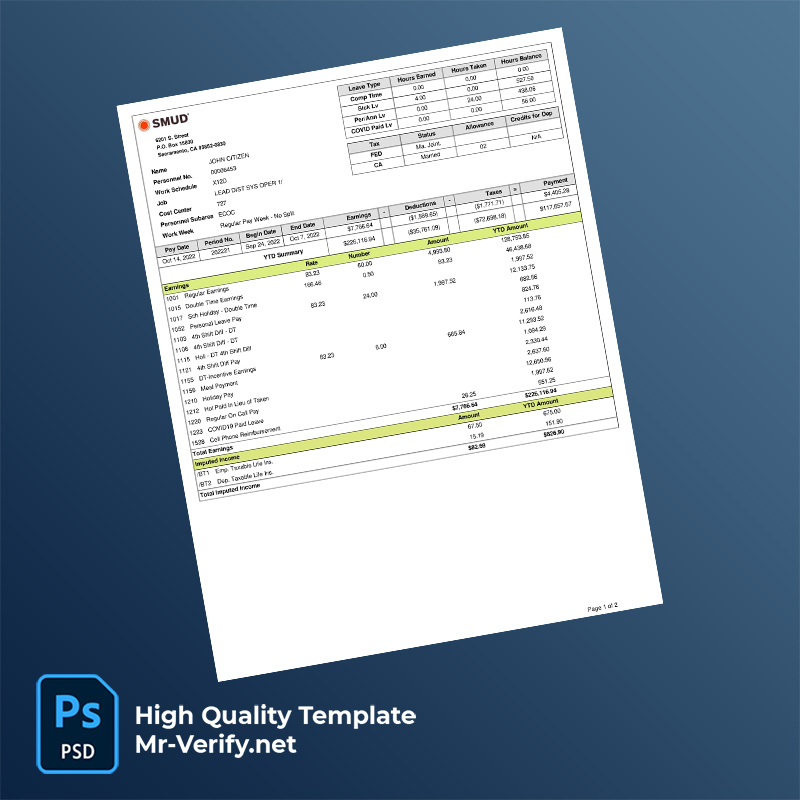 SMUD-pay-stub-word-and-pdf-template-2 SMUD pay stub word and pdf template