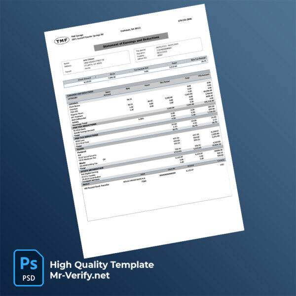 TMF-Garage-earning-statement-word-and-pdf-template-1 TMF Garage earning statement word and pdf template