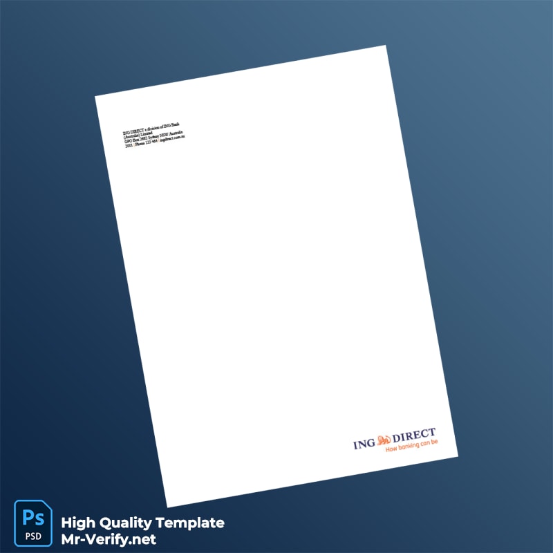 Australia ING Bank Receipt Template in Word and PDF formats page 3 Australia ING Bank Receipt Template in Word and PDF formats page 3