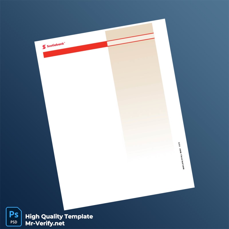Canada Scotiabank Credit Card Statement Template in Word and PDF formats page 6 Canada Scotiabank Credit Card Statement Template in Word and PDF formats page 6