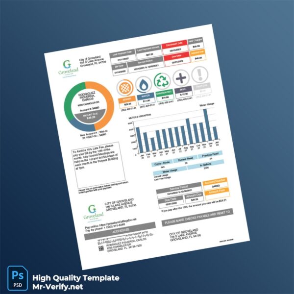 Credit Card Editable Statement Template in Word and PDF formats