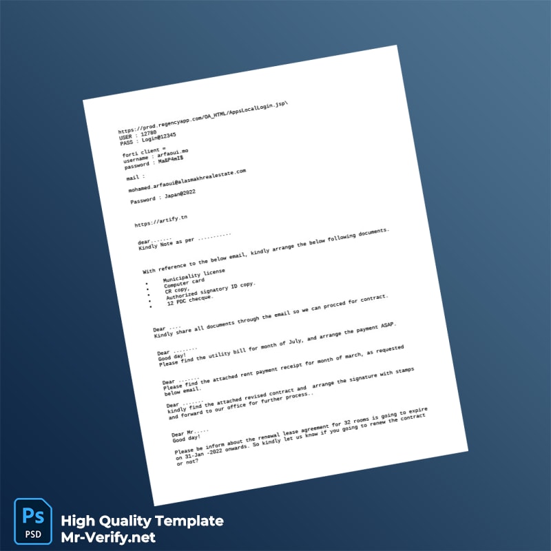 Editable Real Estate Document Requests Template in Word and PDF formats Editable Real Estate Document Requests Template in Word and PDF formats