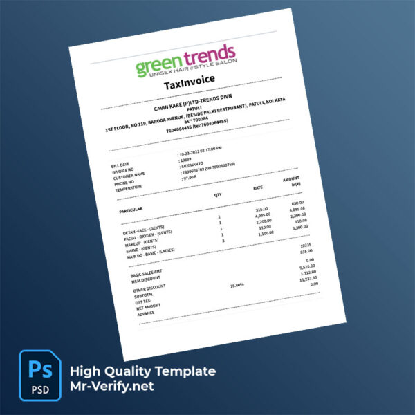 India-CavinKare-Pvt-Ltd-Editable-Salon-Bill-Template-in-Word-and-PDF-formats-mrverify India CavinKare Pvt Ltd Editable Salon Bill Template in Word and PDF formats