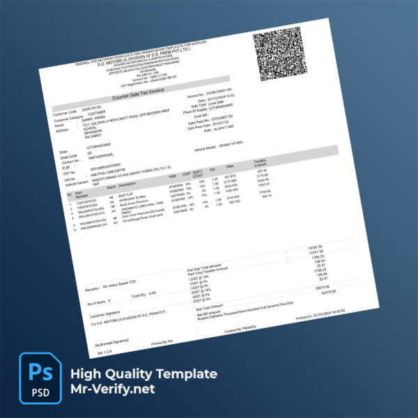 India-D.D.-Motors-(A-Division-of-D.D.-Prem-Pvt.-Ltd.)-Editable-Maruti-Accessories-Tax-Invoice-Template-in-Word-and-PDF-formats-mrverify India D.D. Motors (A Division of D.D. Prem Pvt. Ltd.) Editable Maruti Accessories Tax Invoice Template in Word and PDF formats