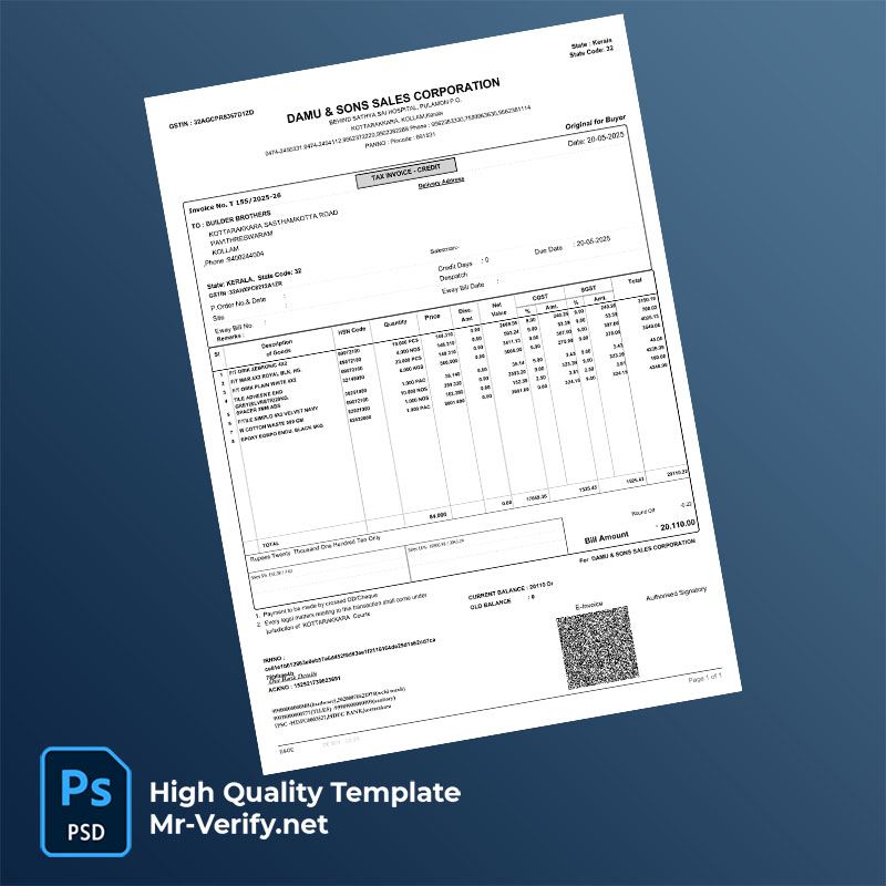 India-Damu-&-Sons-Sales-Corporation-Editable-Tax-Invoice-Template-in-Word-and-PDF-formats-mrverify India Damu & Sons Sales Corporation Editable Tax Invoice Template in Word and PDF formats