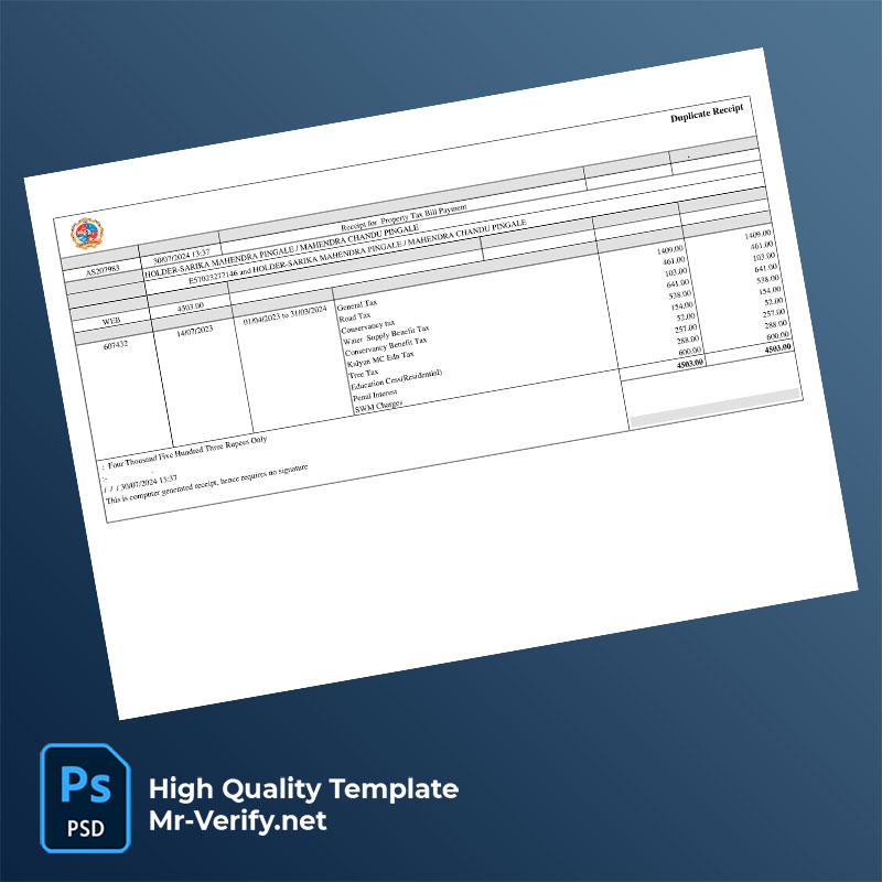 India-KDMC-Editable-Property-Tax-Receipt-Template-in-Word-and-PDF-formats-mrverify India KDMC Editable Property Tax Receipt Template in Word and PDF formats