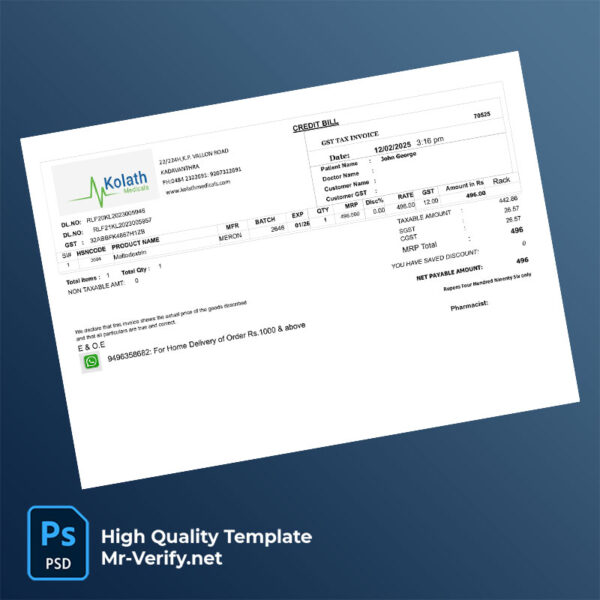 India-Kolath-Medicals-Editable-GST-Tax-Invoice-Template-in-Word-and-PDF-formats-mrverify India Kolath Medicals Editable GST Tax Invoice Template in Word and PDF formats