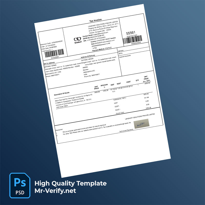 India-Lenskart-Solutions-Private-Limited-Editable-Tax-Invoice-Template-in-Word-and-PDF-formats-mrverify India Lenskart Solutions Private Limited Editable Tax Invoice Template in Word and PDF formats