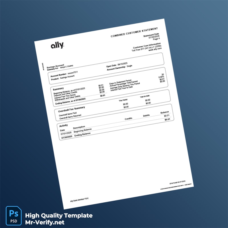 Kenya Ally Bank Statement Template in Word and PDF formats page 4 Kenya Ally Bank Statement Template in Word and PDF formats page 4