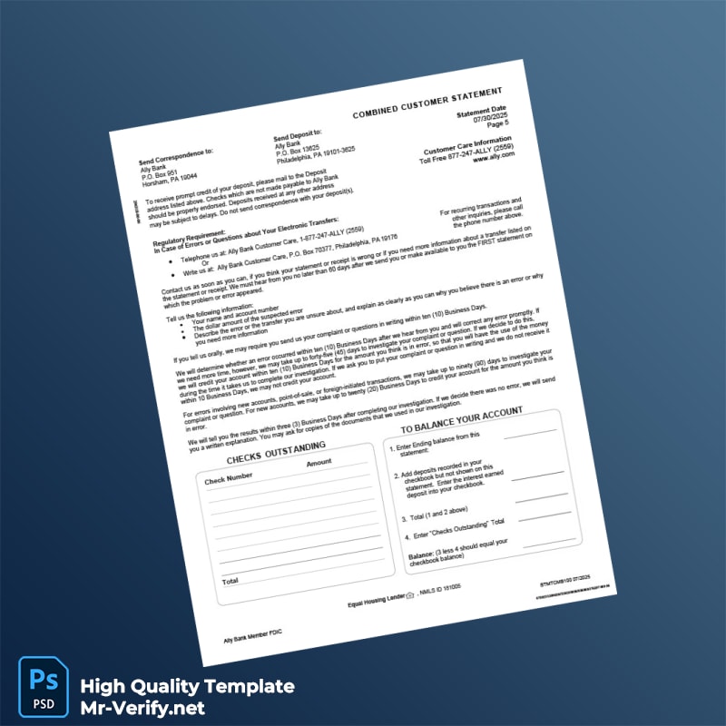 Kenya Ally Bank Statement Template in Word and PDF formats page 5 Kenya Ally Bank Statement Template in Word and PDF formats page 5