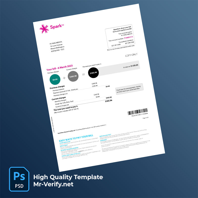 New-Zealand-Auckland-Spark-New-Zealand-Trading-Ltd-Editable-Mobile-and-Broadband-Bill-Template-in-Word-and-PDF-formats-mrverify New Zealand Auckland Spark New Zealand Trading Ltd Editable Mobile and Broadband Bill Template in Word and PDF formats