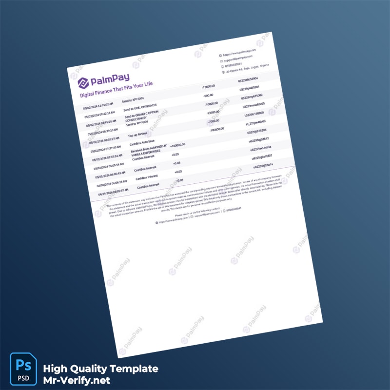 Nigeria Template in Word and PDF formats page 3 Nigeria Template in Word and PDF formats page 3