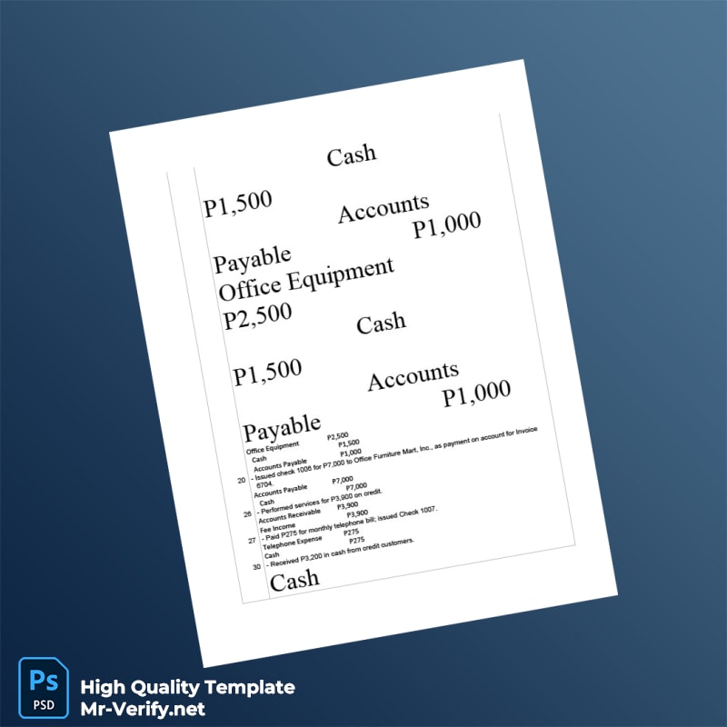 Philippines W A Computer Services Company Editable Expense Template in Word and PDF formats page 2 Philippines W A Computer Services Company Editable Expense Template in Word and PDF formats page 2